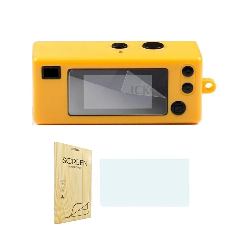 HD Clear Anti-Scratch Screen Protector PET Shield Film for Kodak Charmera Keychain Digital Camera Accessories