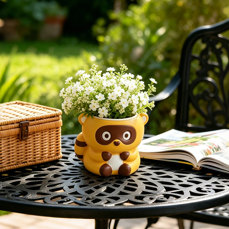 Verspielte Banditen-Waschbär-S – Snake Plant Ceramic Bewertung und Preis