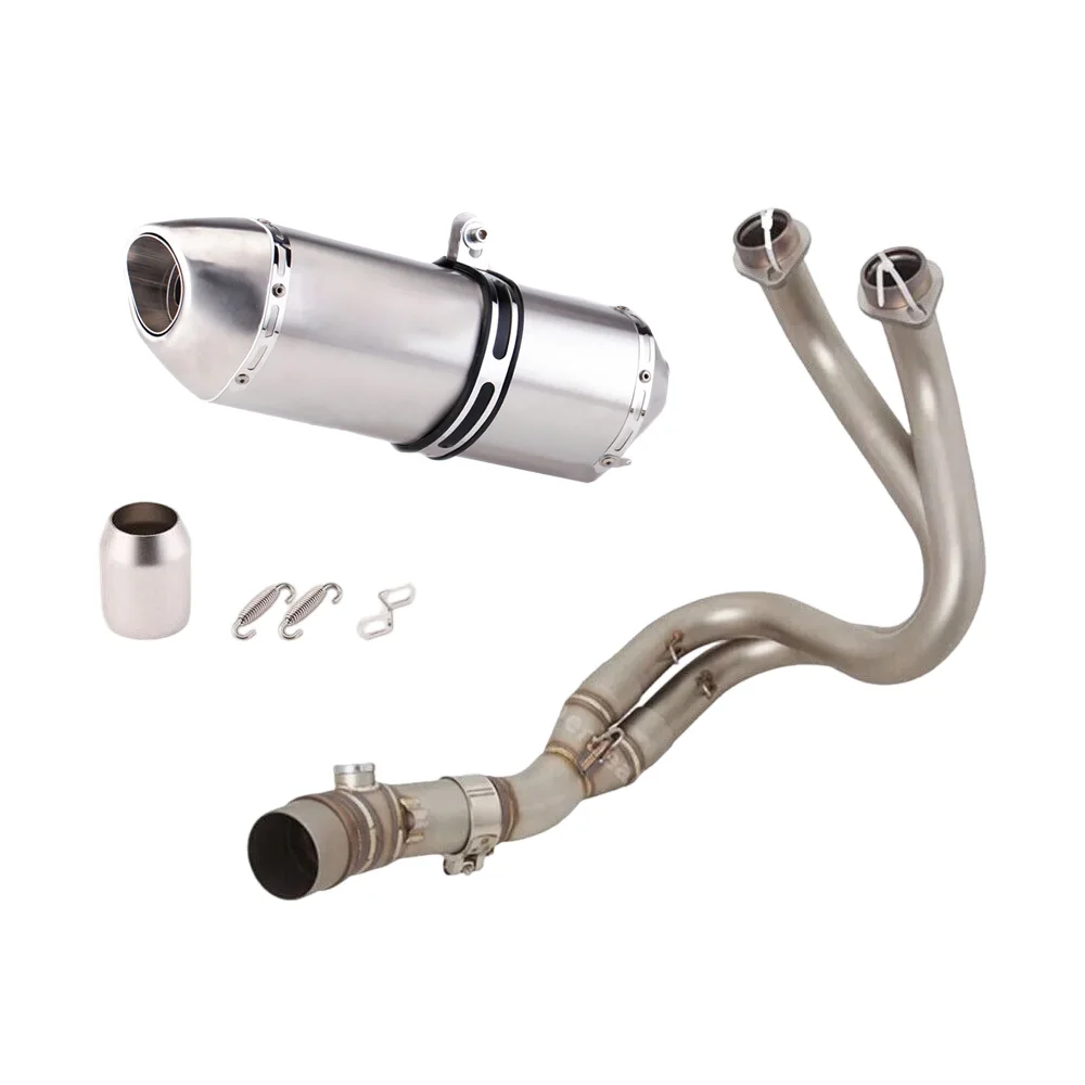 For Kawasaki Versys 650 2017-2019 Exhausts Pipes Exhaust Systems Full System Exhaust Header Link Pipe Slip