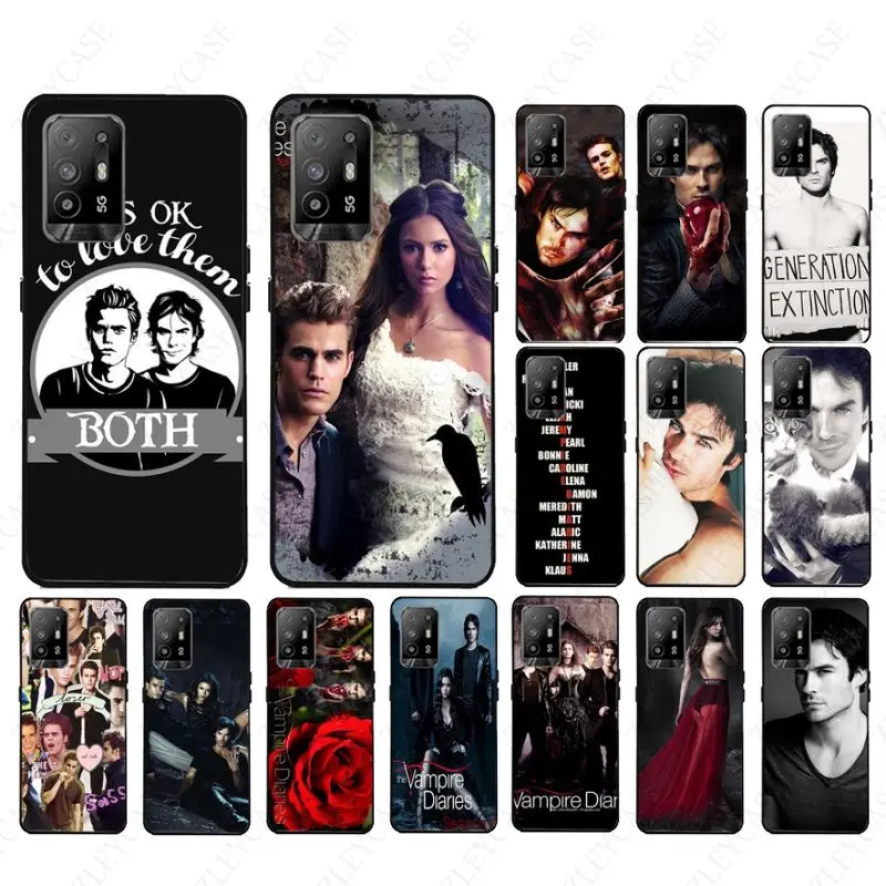 funda TV the Vampire Diaries Phone cover For oppo Realme 8Pro 6PRO 6i 7pro 9i 9pro C11 C21Y C21 C25Y C25S C3 Q3S XT Cases coque