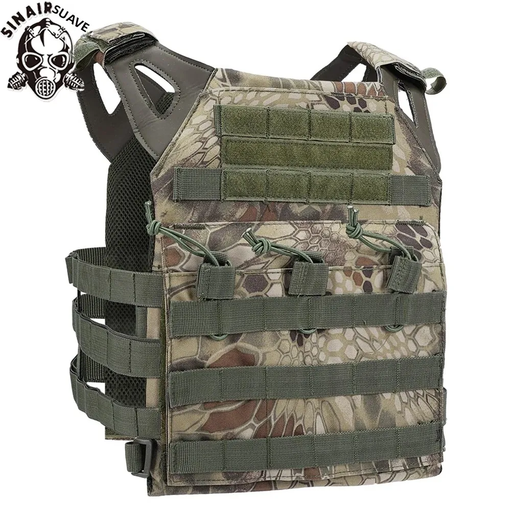 SINAIRSOFT Chaleco táctico MOLLE JPC – Portaplacas airsoft - imagen 2