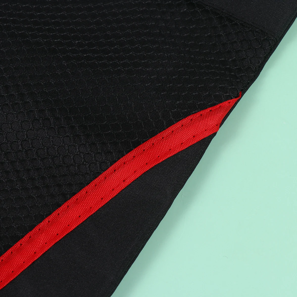 

2Pcs Bicycle Basket Hanging Bag Front Pouch Electromobile Hanging Container Black Red Multi Pocket Storage Supplies