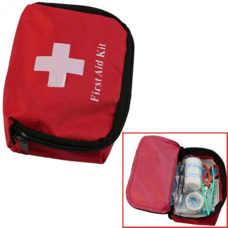 

Mini First Aid Kit - Emergency Small Bag Box Walking Hiking Car Travel Bag Only