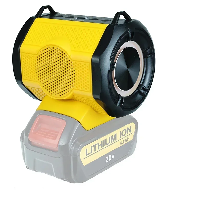 

l Cordless Bluetooth Speaker Stero Player Loudspeaker Amplifier for Makita for For Bosch 18V Li-ion Battery