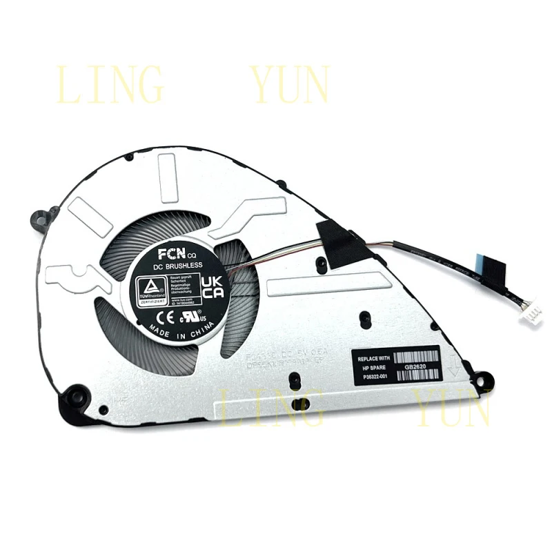 Z   Genuine For HP OmniBook 5 Flip 14-fp TPN-W169 Laptop Cooling Fan P35322-001 tbz