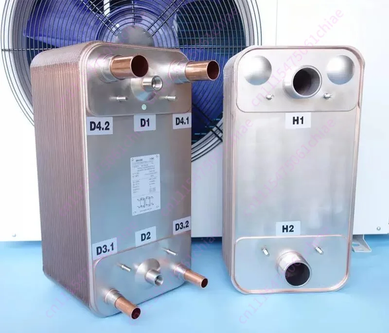 Air Conditioning Chilled Water Plate Heat Exchanger Stainless Steel Evaporation Condensation
