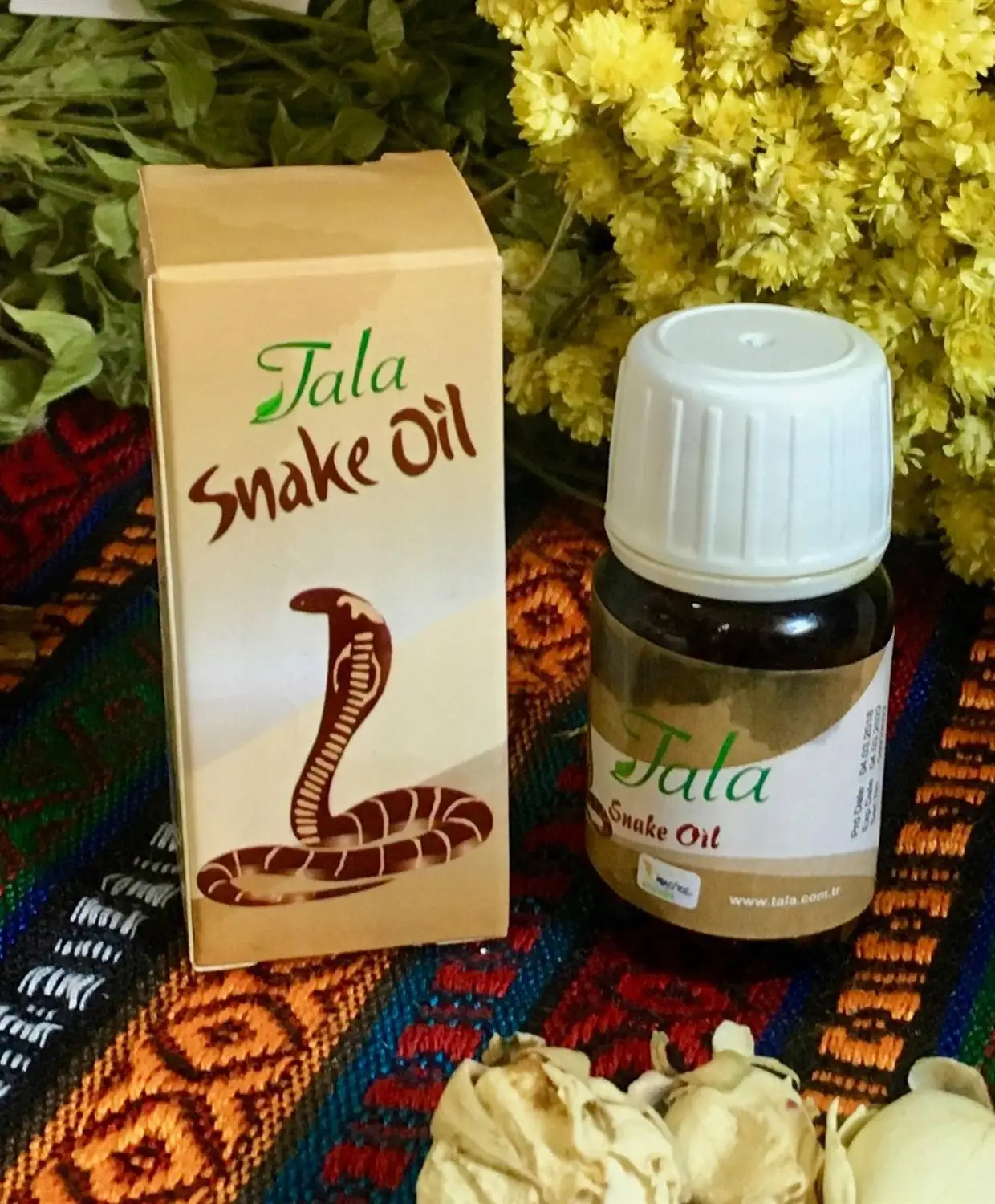 Tala Snake Oil, solução permanente para perda de cabelo, folic cabelo, para o crescimento do cabelo Suplemento 100 Naturalles