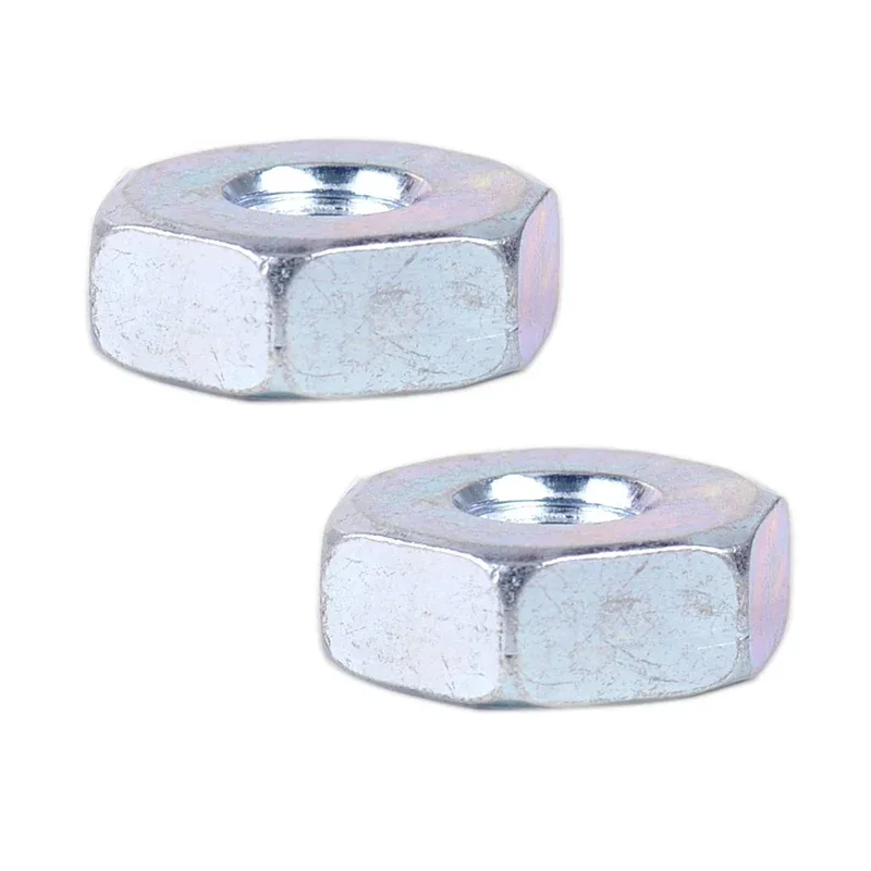 Tool Bar Nuts For Stihl MS 180 250 381 361 440 660 Chainsaw 0.87 Inch M8 Silver Metal Replacement Part Set Spare