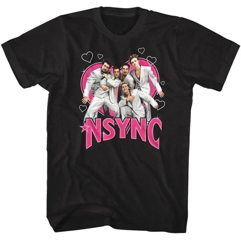 

Мужская футболка NSYNC Heart Throbs