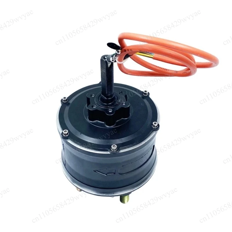 48V 600W 100NM High Torque Low Speed Brushless Geared Hub Motor, PA66 Nylon Gears, for Golf Cart ATV Sand Vehicle