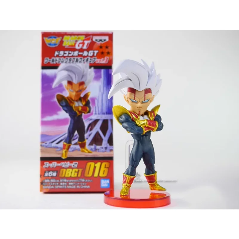 Original Bandai Banpresto WCF Dragon Ball GT Baby Qversion Mini Anime Figure Model Toys Gifts Cartoon Character Collection