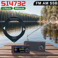 Upgraded Version AMNVOLT ATS MINI PRO SI4732 0.5-108mhz Full Band DSP Radio Pocket Receiver FM AM MW SW SSB Newest Firmware