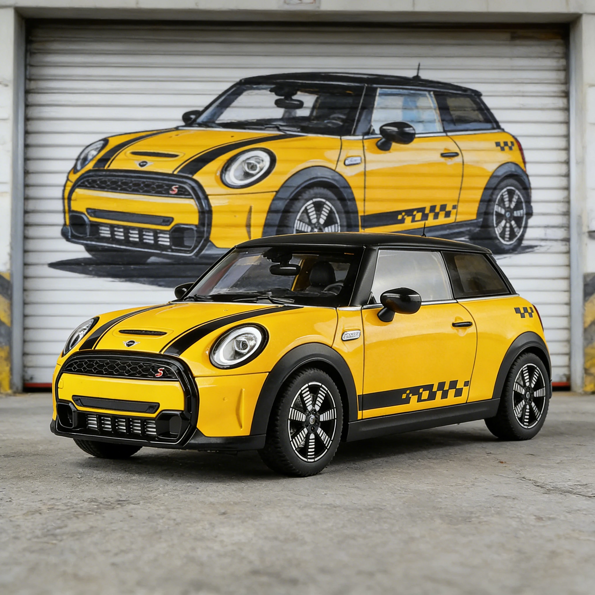 

1:18 BMW MINI COOPER S Alloy Car Model - Adult Collectible Toy Ornament - Holiday Birthday Gift