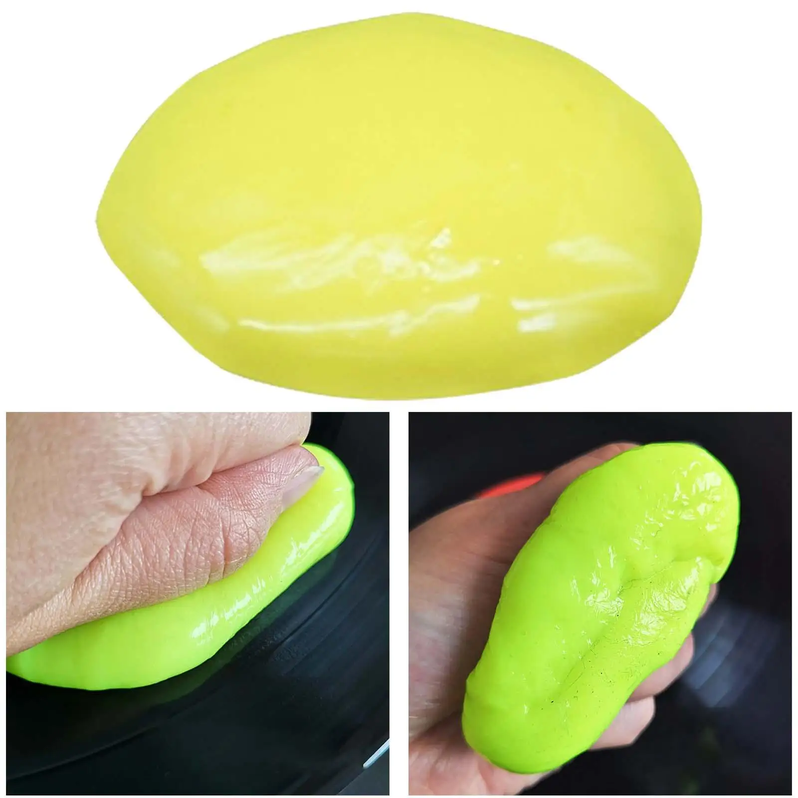 Cleaning Reusable 160G Slimy Dust Cleaner Sticky for Keyboard Laptop Vents Car Interior