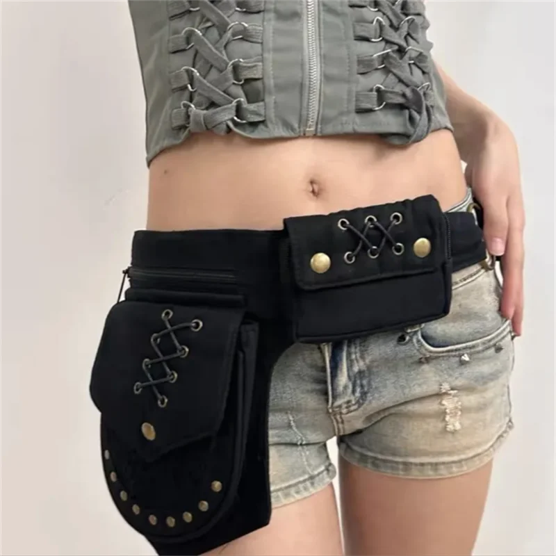 Rivet brede tailleband Spicy G - Belt Bag Leather Wide recensie en prijs