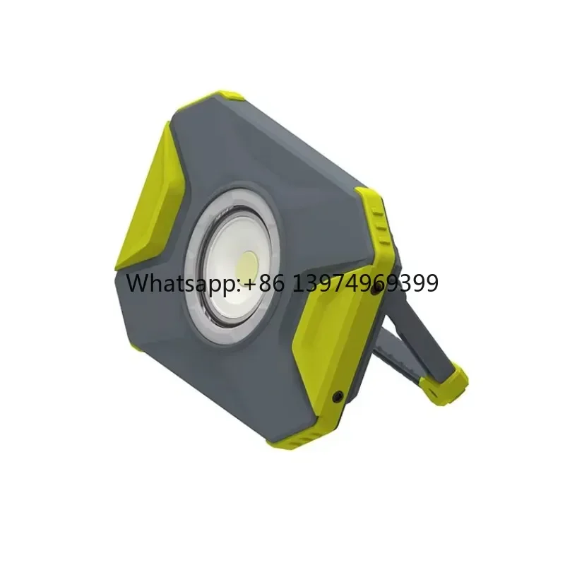 Portable 1000 Lumen LED Work Light Factory Rechargeable COB Flood Spotlight Compact Cordless Cold White Light Waterproof