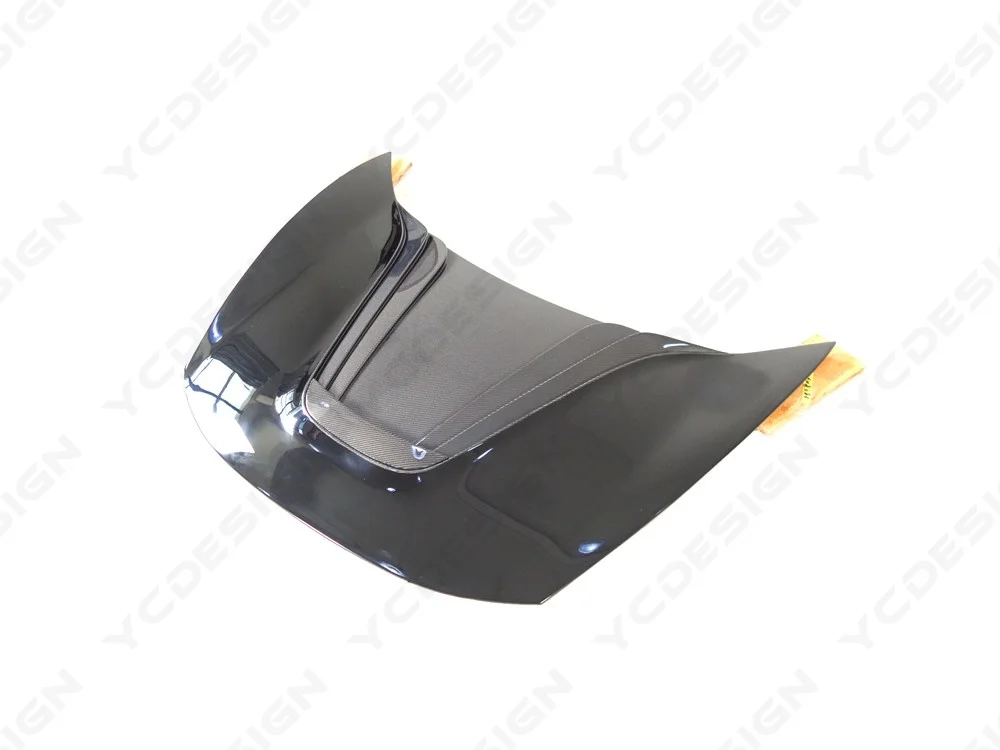 Partial Carbon Rebel P Style Hood Fit For 2011-2015 MP4 12C Engine Bonnet Functional Air Extraction