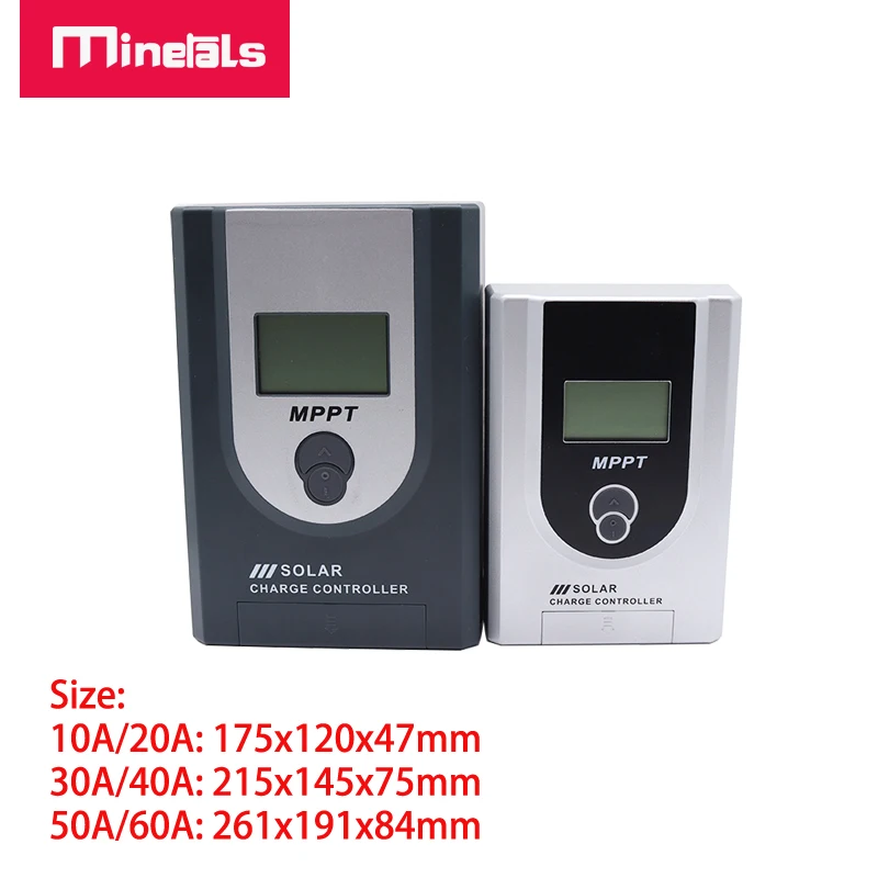 Controlador MPPT inteligente de 12V y 24V, cargador Solar automático con Bluetooth, WiFi, 10A, 20A, 30A, 40A, 50A, 60A, PV, almacenamiento de energía para autocaravana