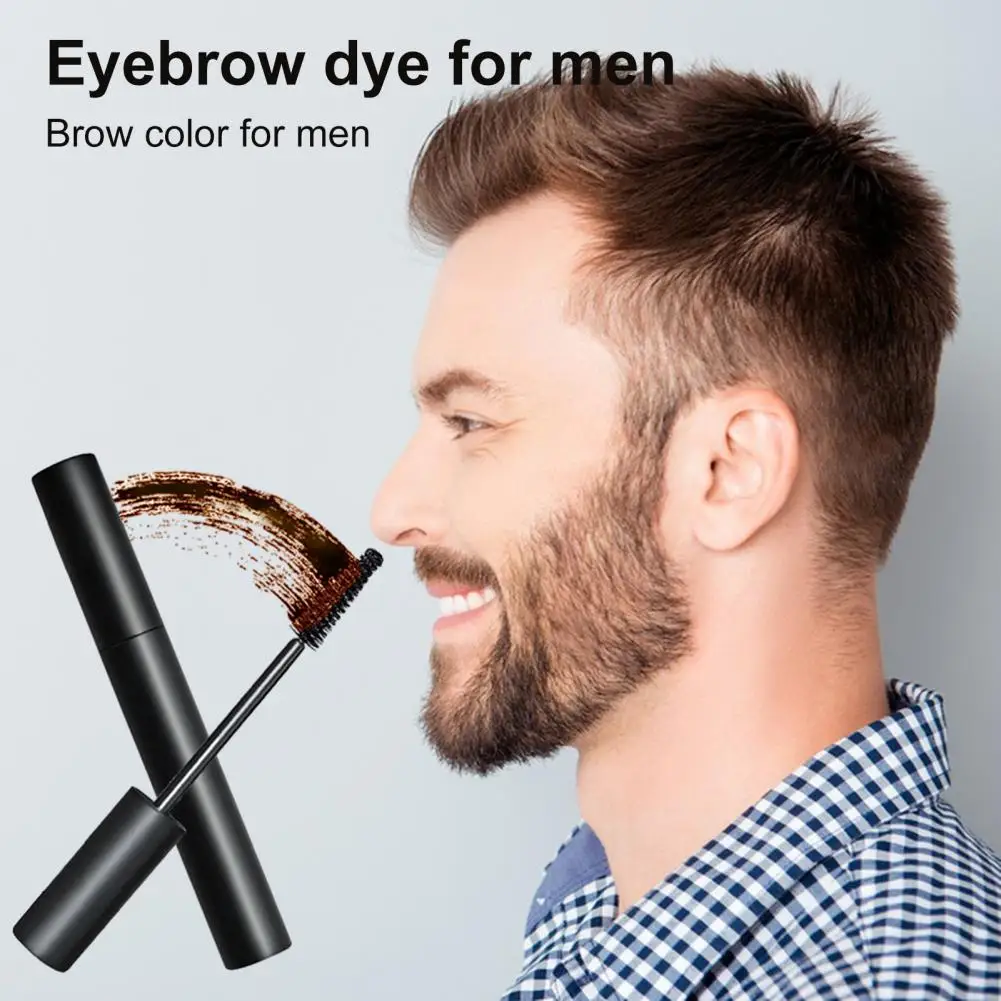 Productos de aseo para hombres, tinte para cejas para hombres, 10ml, tinte para barba y cejas para hombres, aspecto más completo y bien definido, fácil para hombres