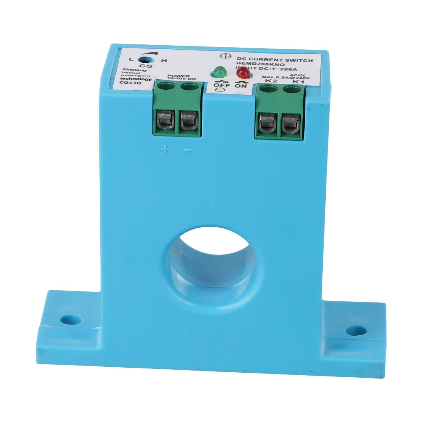 1PC DC Current Sensing Switch 1-200A Overload Protection Adjustable Threshold Sensor Switch For Industrial Equipment Control
