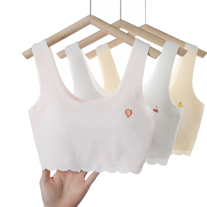 Girls' developmental period underwear 10-14 years old girls, junior high school students' bras, small vests, children's primary