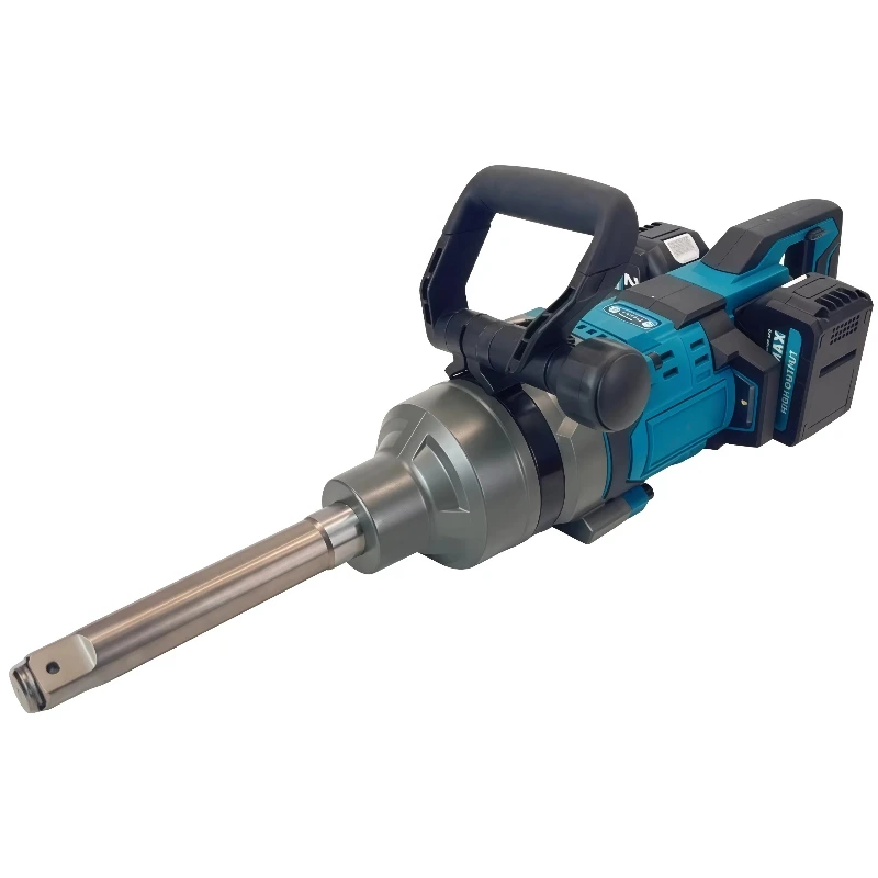 

Heavy Duty 2000W 3000Nm High Torque 1 Inch 4500rpm 36v Brushless Impact Wrench 6 Inch Anvil Extension