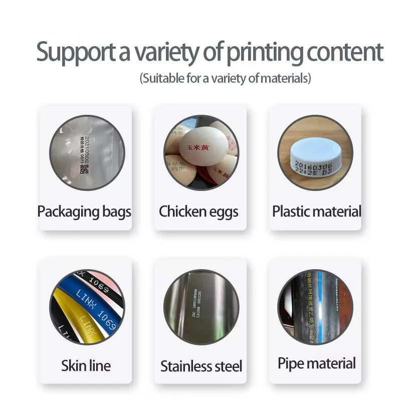 جديد M10 طابعة نافثة للحبر المحمولة تاريخ الإنتاج الصغير رمز الاستجابة السريعة تسمية الباركود دفعة رقم التعبئة والتغليف حقيبة آلة ترميز الزجاجات