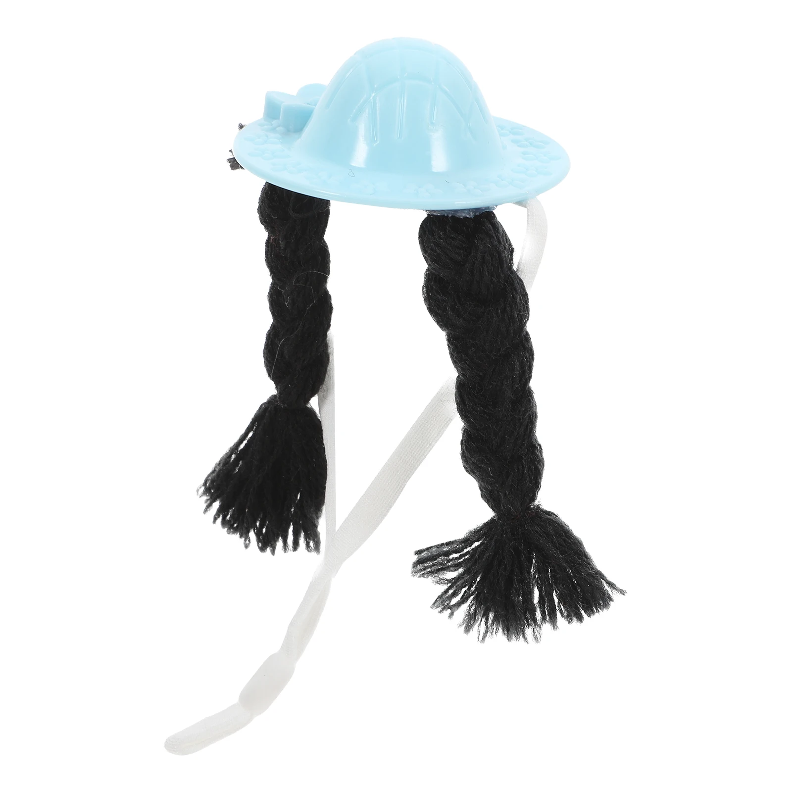 

Small Animal Hat Guinea Pig Hamster Rabbit Braid Shape Mini Knitted Pet Hats for Holiday Costume Party Accessories