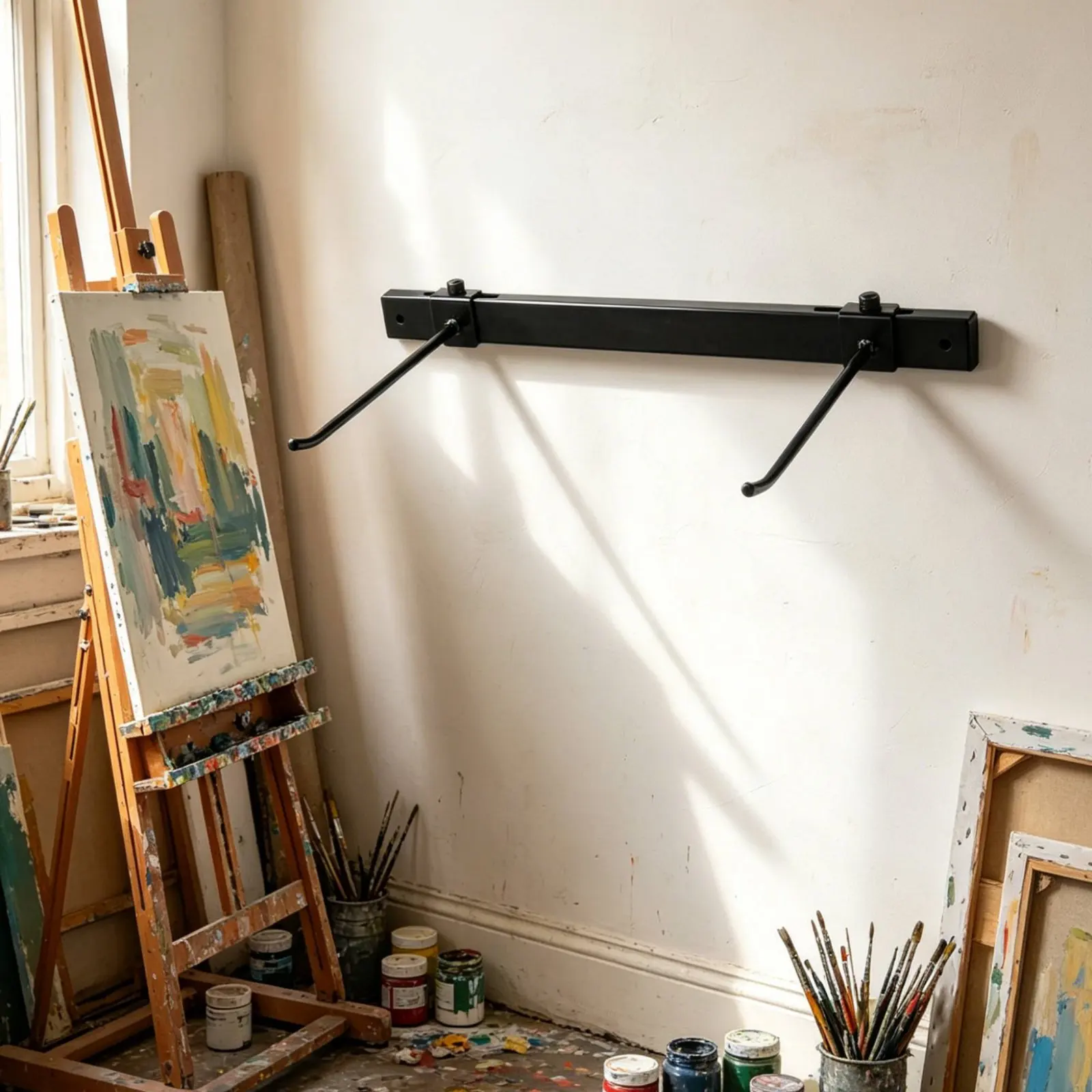adjustable-mat-rack-metal-wall-mounted-mat-rack