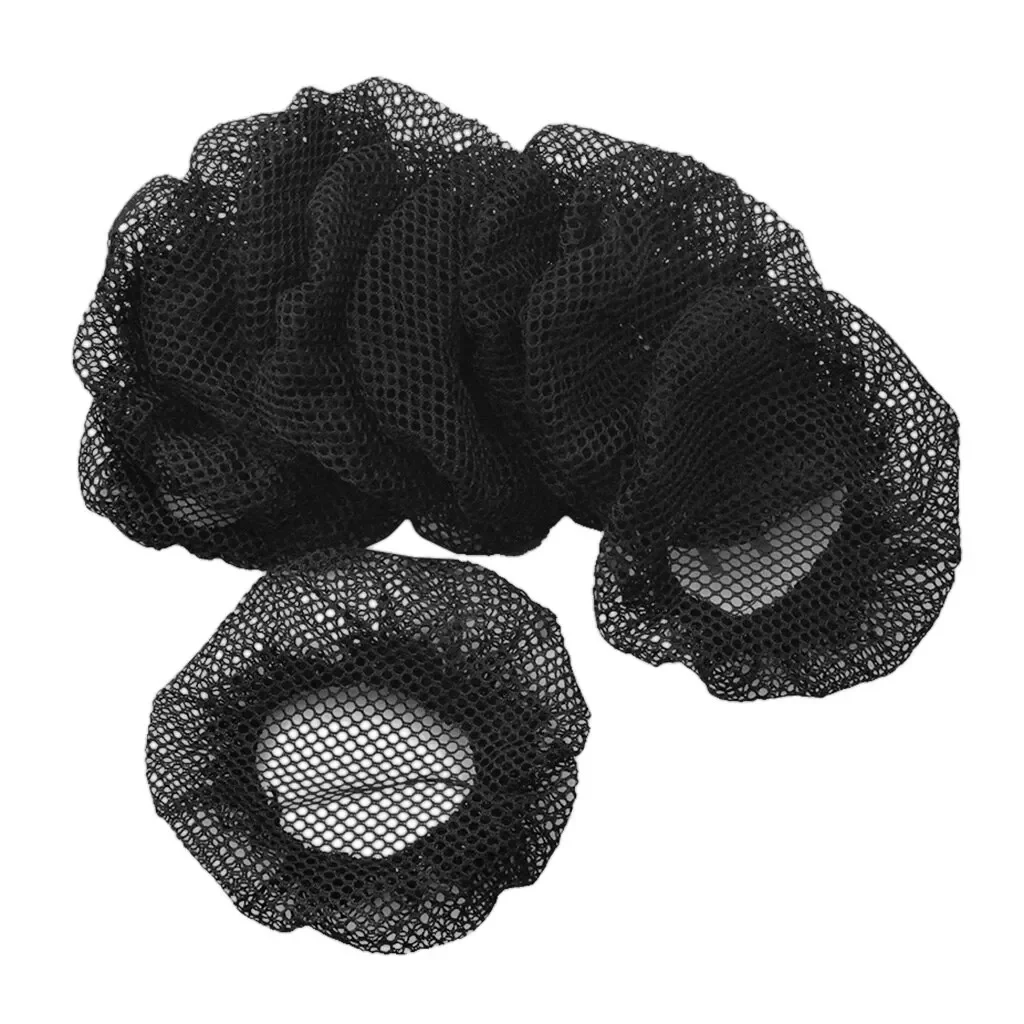 2 Pack Ladies Crochet Mesh Bun Cover Snood Hair Net Dance Hair Headwear Accessories