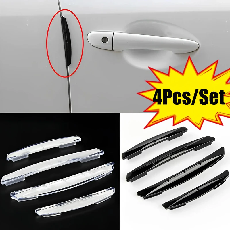 

Car Door Bumper Protectors Invisible Scratch And Scrape Protection Strips Self-adhesive For Easy Installation Auto Accessories