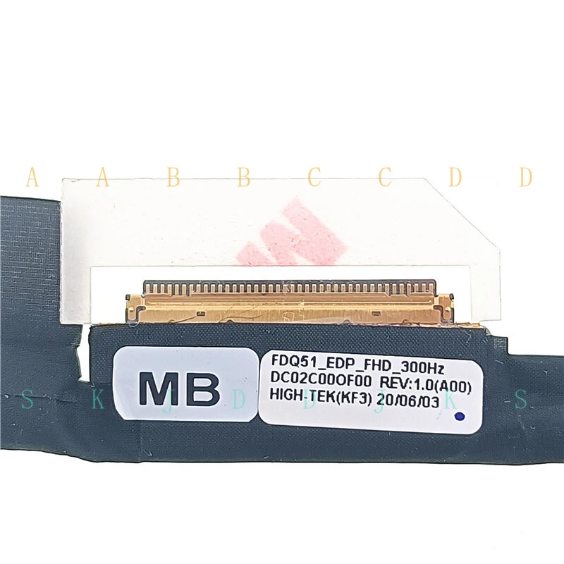 M  LCD Cable for Dell M15 R3 R4 FDQ51 FHD 300HZ 0R37RV DC02C00OF00