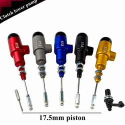 14/17.5mm Piston Motorcycle Hydraulic Clutch Master Cylinder Rod Brake Pump M10x1.25mm CNC Aluminum For Motocross Dirt Bike Moto