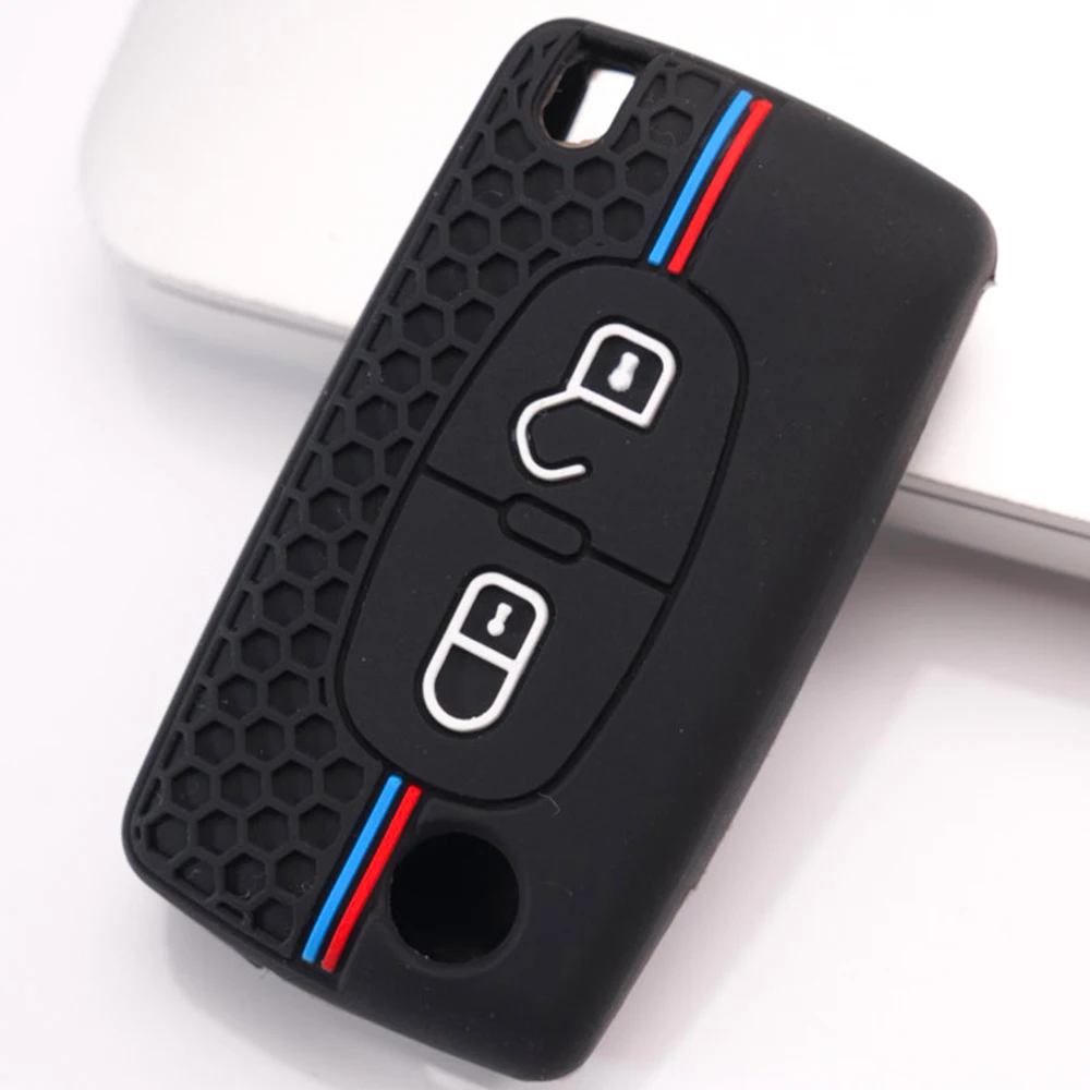 Key Case Cover For Peugeot 107 206 207 307 308 407 607 807 3008 5008 Partner Expert For Citroen C2 C3 C4 C5 C6 C8 C3 Picasso