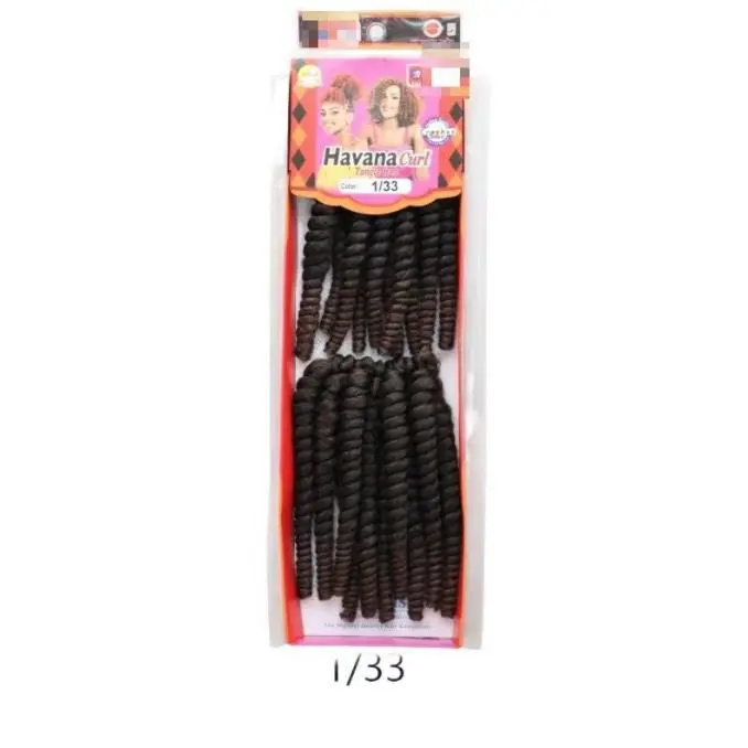 8 Zoll synthetische Havanna Curl Braids, perfekt für Passion Twists und Häkelfrisuren, afrikanische Kollektion, Flechthaare.