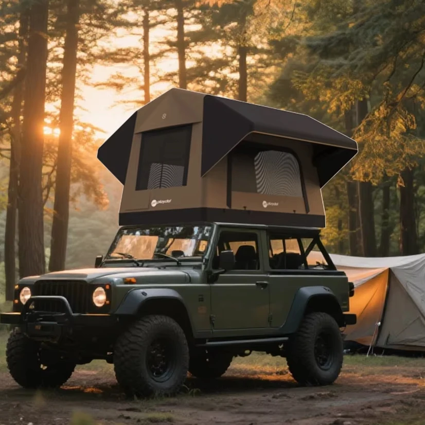 

Ultralight Camping Tent Waterproof Quick Setup Inflatable Rooftop Tent for SUV Car Overland Outdoor Inflatable Rooftop Tent