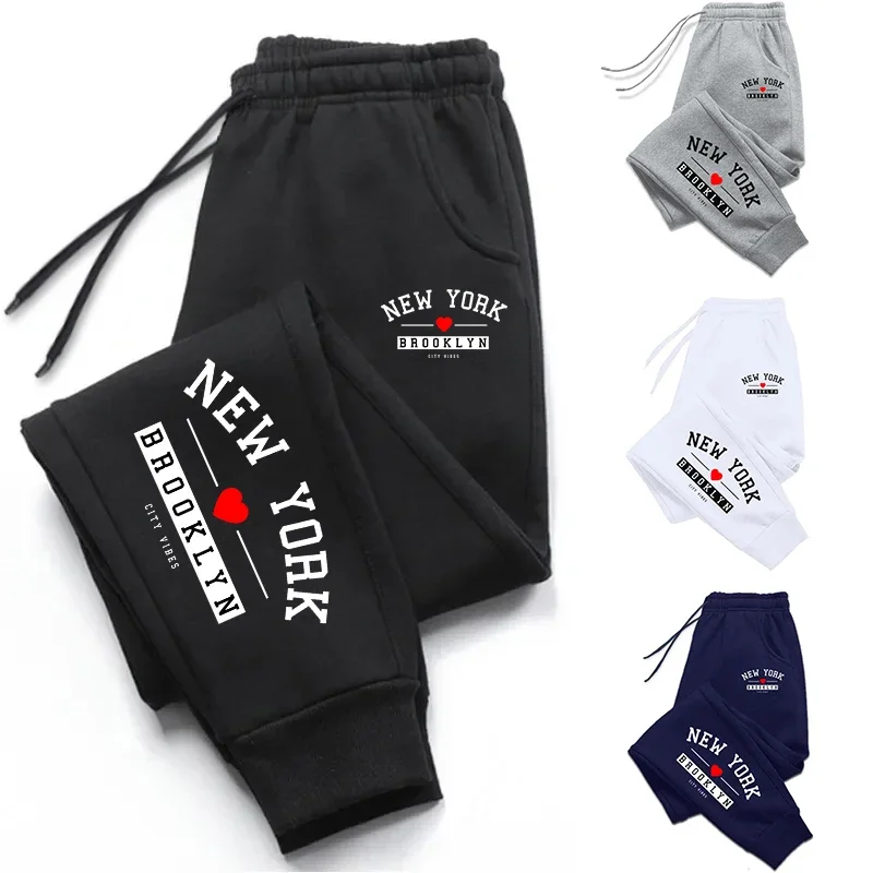 Womens Sweatpants Printing Casual Pants Outdoors Fitness Sports Jogging Trousers Daily Running Pants Fashion Street Sportswear