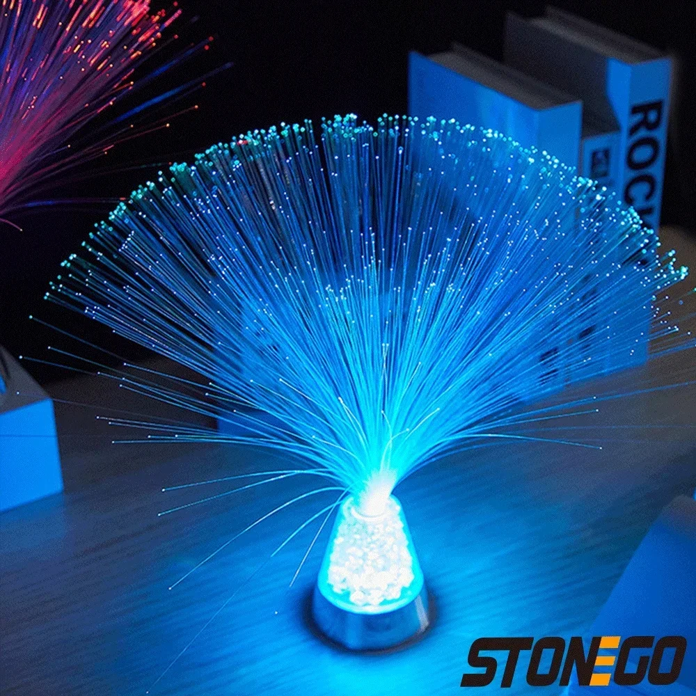Color Changing Fiber Optic Light Gypsophila Party Decoration Festive Supplies Holiday Home Lighting