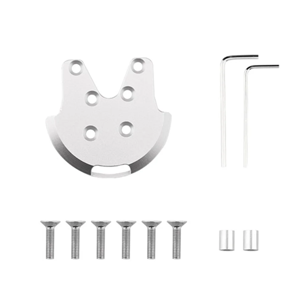 Cubierta protectora de Base de montaje de Motor, Kit de herramientas de placas de aleación de aluminio CNC para Drones DJI Phantom 2 3