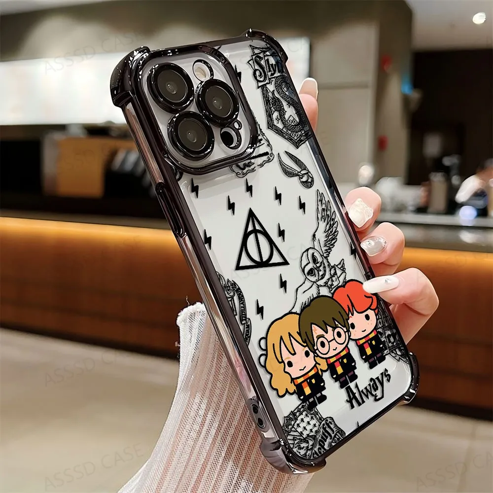 Lovely Potters Wand Harries Phone Case For iPhone 17 17e 16e 16 15 14 13 12 11 Pro Max X XR XSMax 7 8 Mini Air Plus Anti-Fall view 5