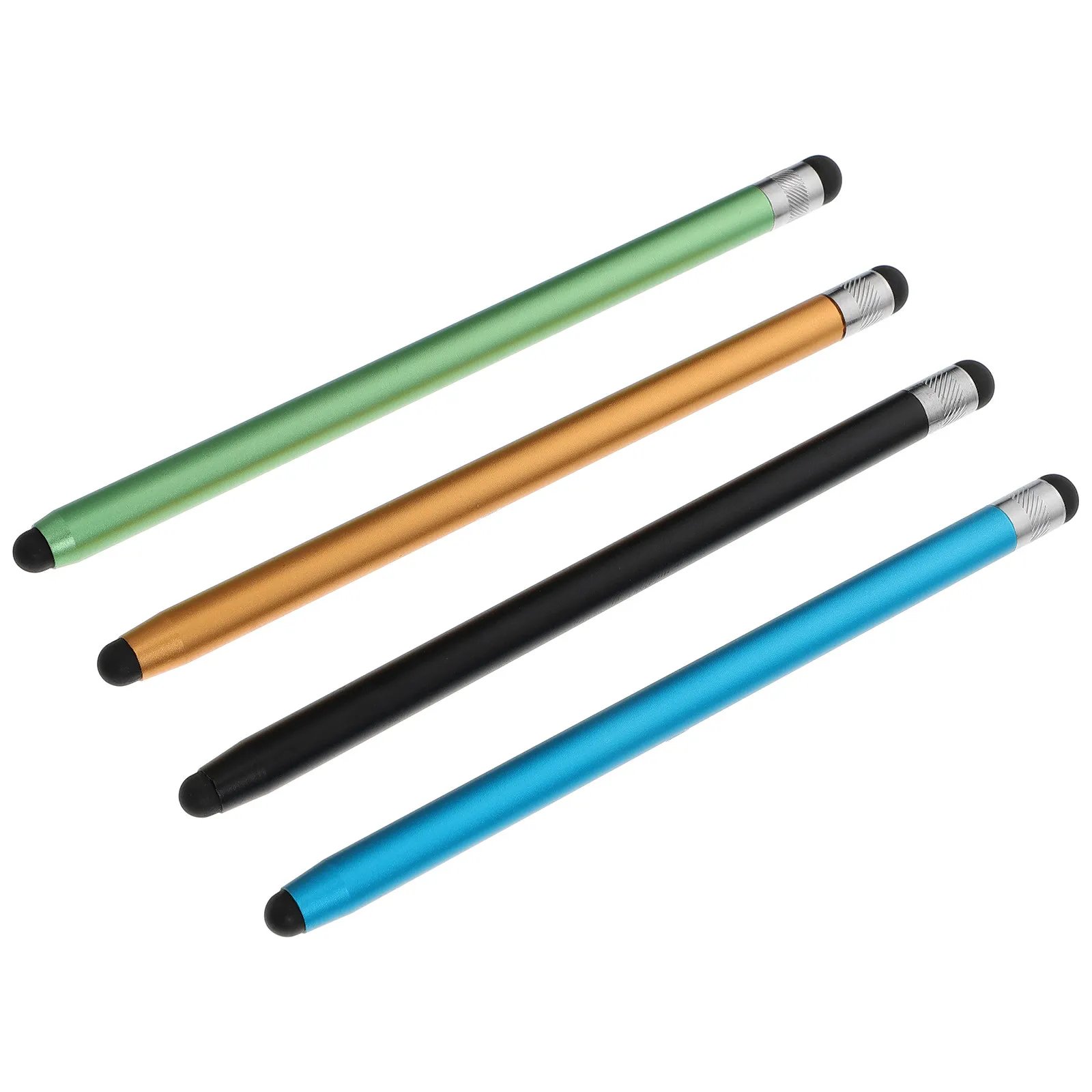 

4Pcs Capacitive Touch Screen Pens High Sensitivity Aluminum Stylus Pen for Mobile Phones Tablets Universal Compatible Writing
