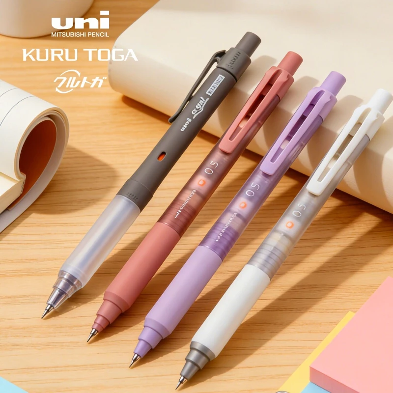 

uni Kurutoga 0.5mm Mechanical Pencil Kurutoga Rotating Lead Technology,High-Aesthetic Feminine Design,Limited For Study&Exams