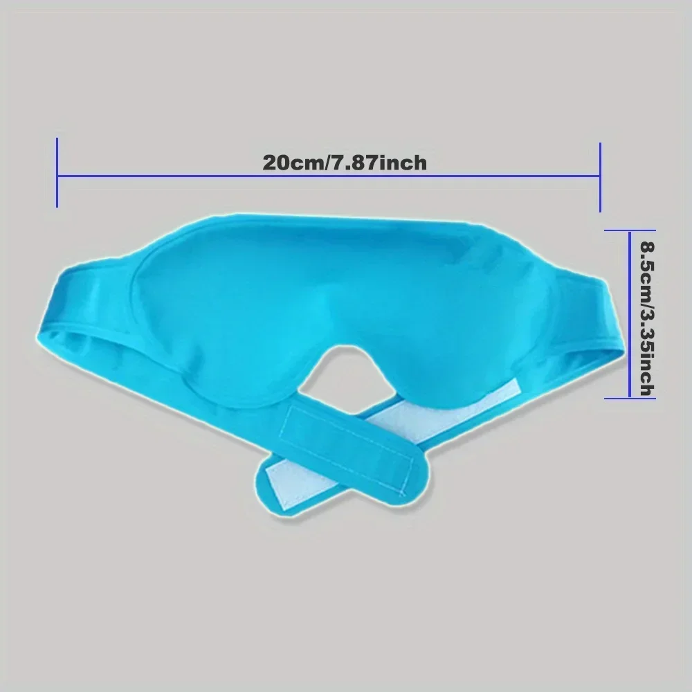 ReusableIce Eye Mask Gel Reduce Dark Circles Relieve Fatigue Lessen Eyestrain Cooling Reusable Sleeping Eye Gel Patches Mask