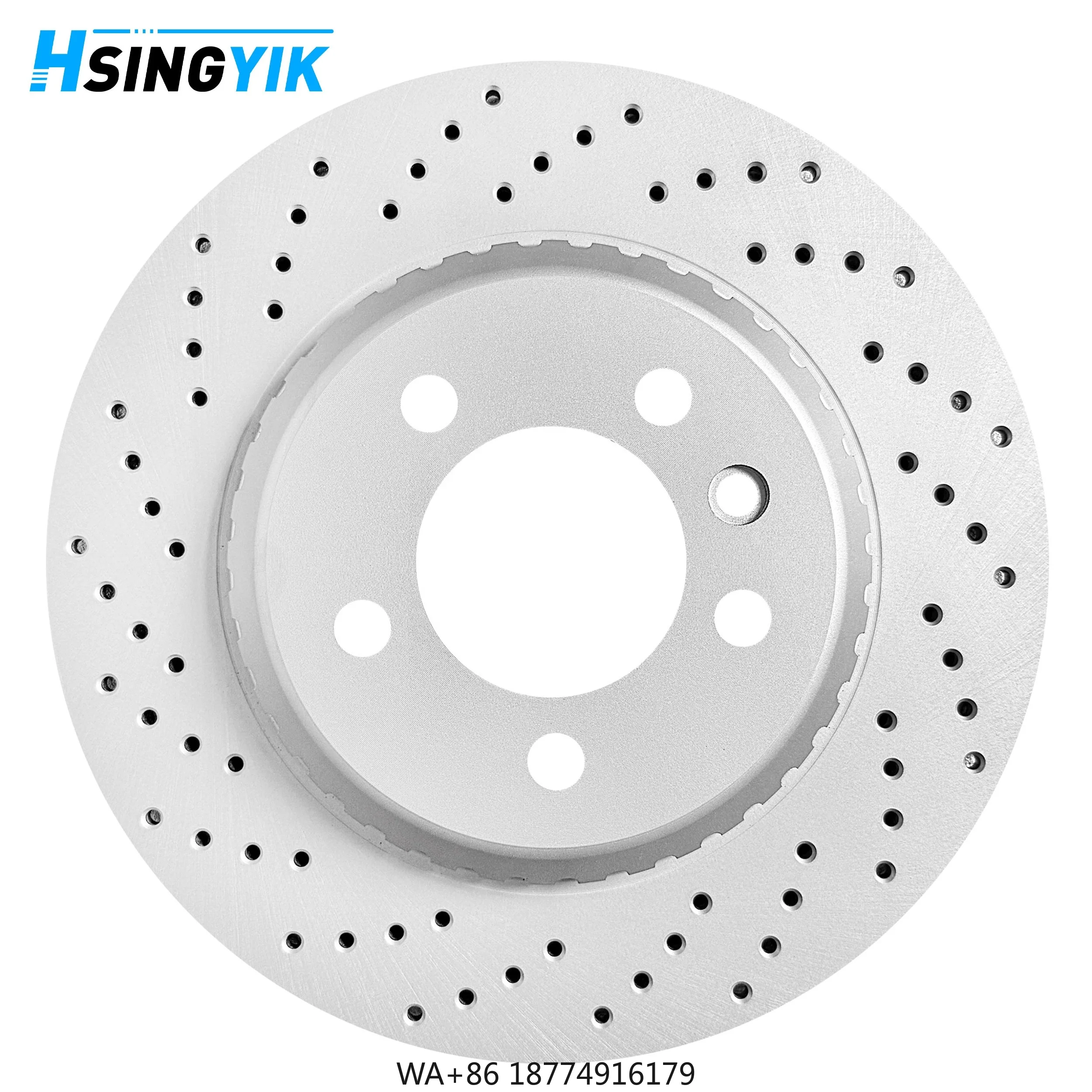 

For Vented Rear Slotted Drill Brake Disc HT250 High Carbon ISO9001 Certified Car Spare Parts for Defender