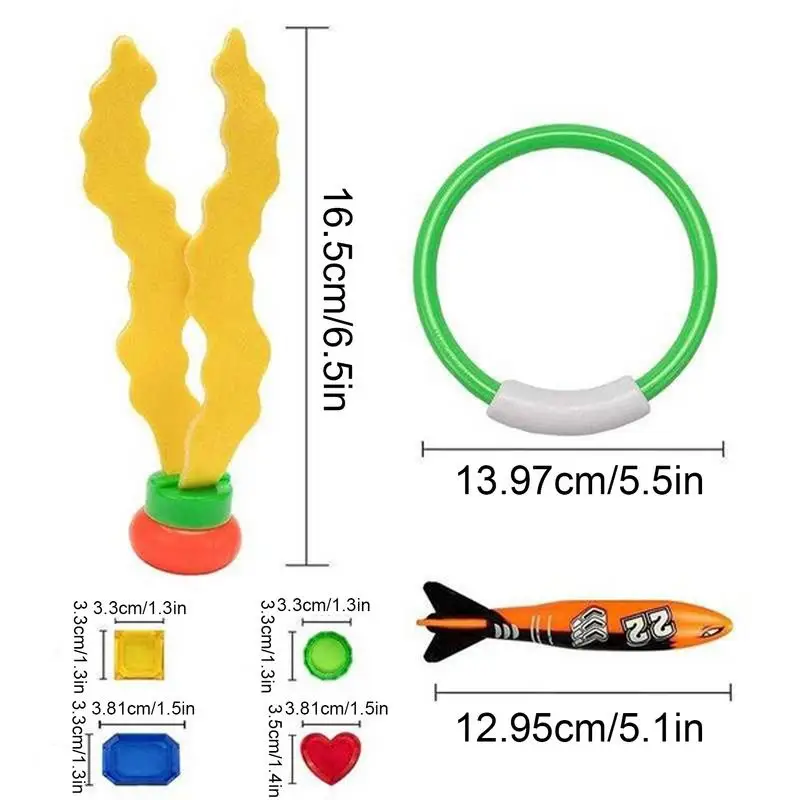ของเล่นในสระว่ายน้ำ22ชิ้นสำหรับเด็ก, ของเล่นในสระว่ายน้ำสำหรับฤดูร้อน
