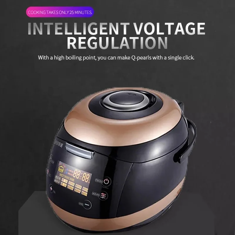 Automatic boba pearl cooking pot large capacity bubble tea boba cooking pot cassava cooking machine