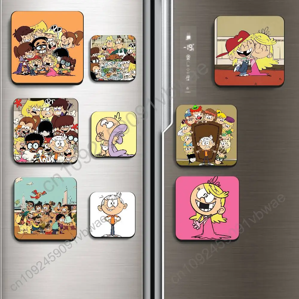 Ronnie Anne Santiago Loud House BestSelling Refrigerator Magnetic Sticker Fridge Magnets Adhesive to Metal Surfaces Leaves