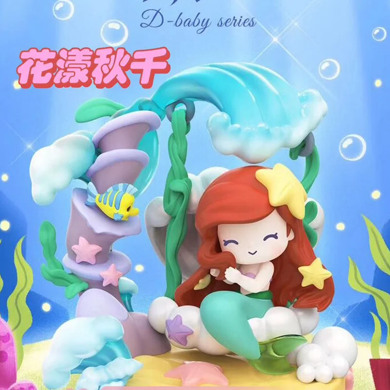 

Herocross Disney D-baby Flower Rippling Swing Blind Box Toys and Hobbies Kawaii Action Anime Mystery Figure Caixas Supresas Gift