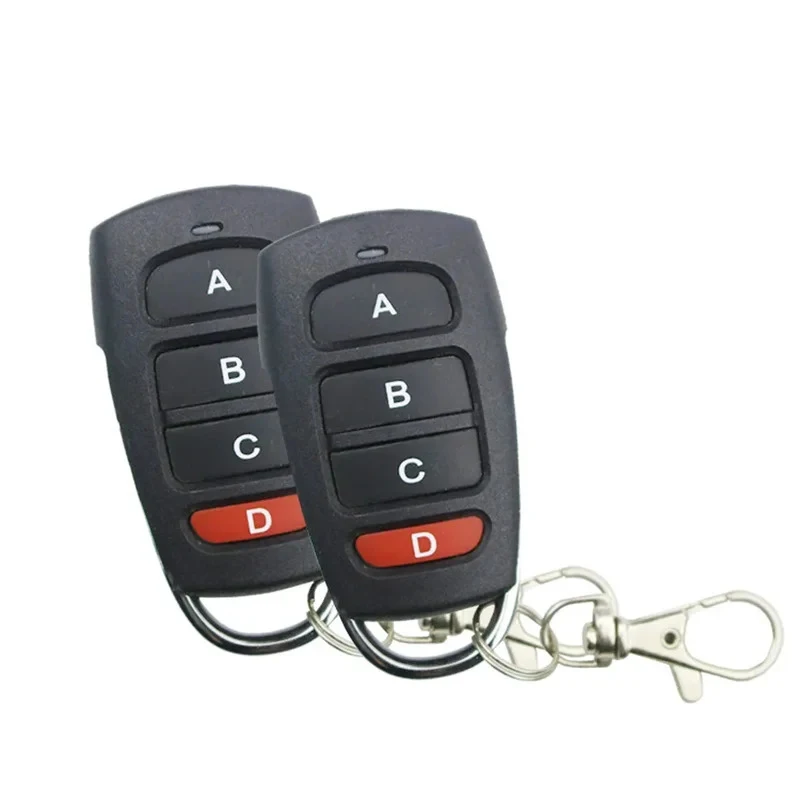1-6Pcs Universal 433.92 MHZ Wireless Clone Switch Cloning Copy Gate Garage Door Control Duplicator Portal Remote Control Key