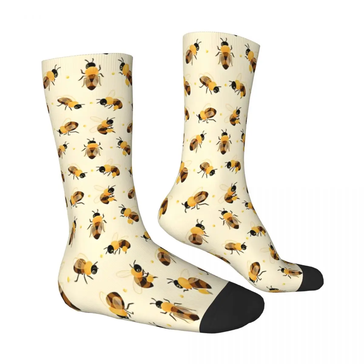 Honey Bee Socks Male Mens Women Summer Stockings Polyester